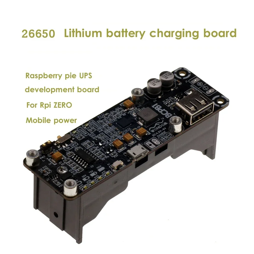 Lusya 26650 Raspberry Pi แบตเตอรี่5V 2A UPS ขนาดใหญ่แบตเตอรี่ลิเธียมความจุขยาย Power Bank Board