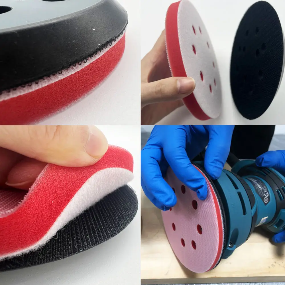 Premium Backing Pad For Makita BO5041 MT922 M9202B Sander Replacement Base Hook Loop Polishing Disc Power Tool Accessories