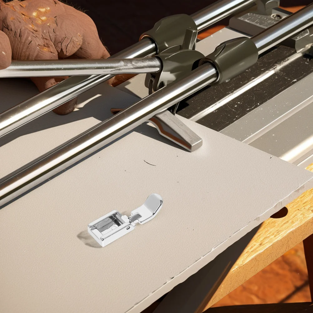 3 قطعة ماكينة خياطة قطعة قدم الضغط في ماكينة الخياطة لأداة خياطة غير مرئية بسحاب متوافقة مع ملحقات الخياطة متعددة الماركات #4