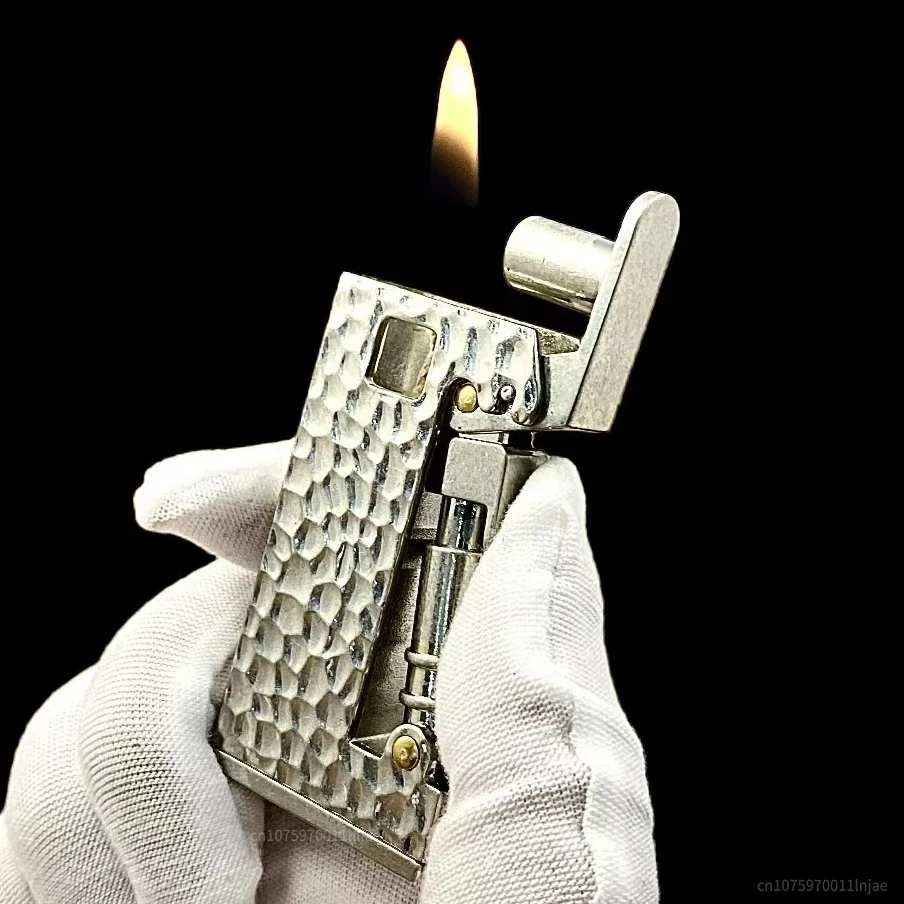 New Retro Scimitar Kerosene Lighter Windproof Crater Heterosexual Metal Lighter Wholesale Male Personalized Gift