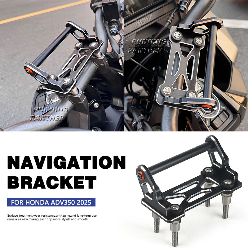 

Motorcycle Navigation Bracket FOR Honda ADV350 ADV 350 2025 Phone Holder GPS Mount Holder Navigator Bracket New Accessories