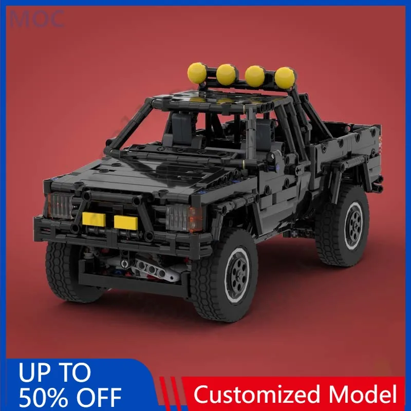 

1108 PCS Sports Car Back to the Future Toyota MOC Customize Modular Building Block Design Kids Brick DIY Boys Assembly Toy Gift