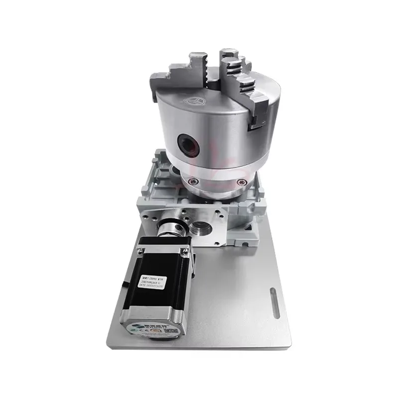 High-precision Vertical FL-Series Electric Welding Rotary Axis Stepping Motor Control Table Rotate Fixture Workbench