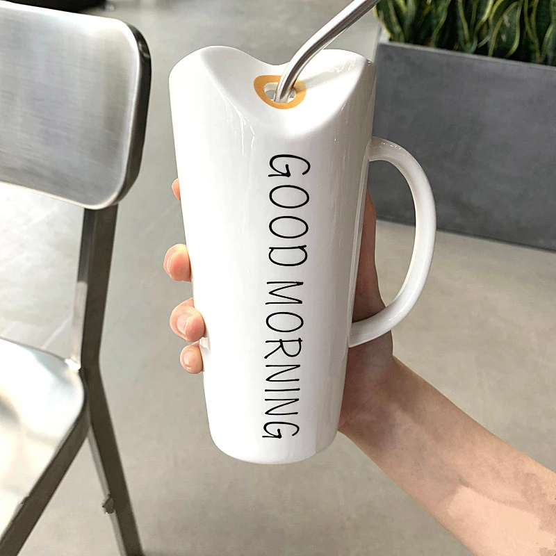 Cute Words Ceramics Mugs coffee mug Milk Tea office Cups Drinkware the Best birthday Gift with Gift Box for friends