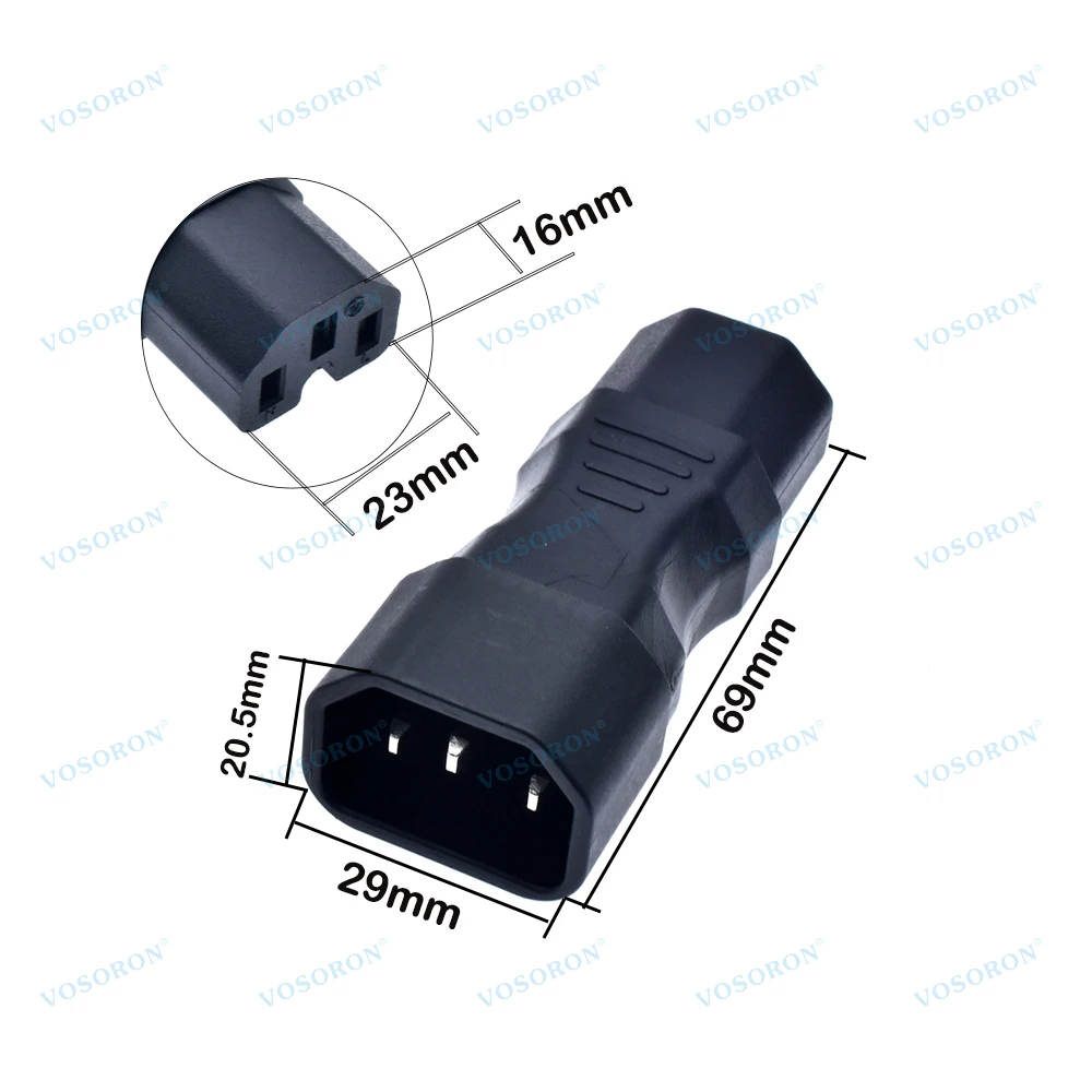Iec C14 To C15 Powe…