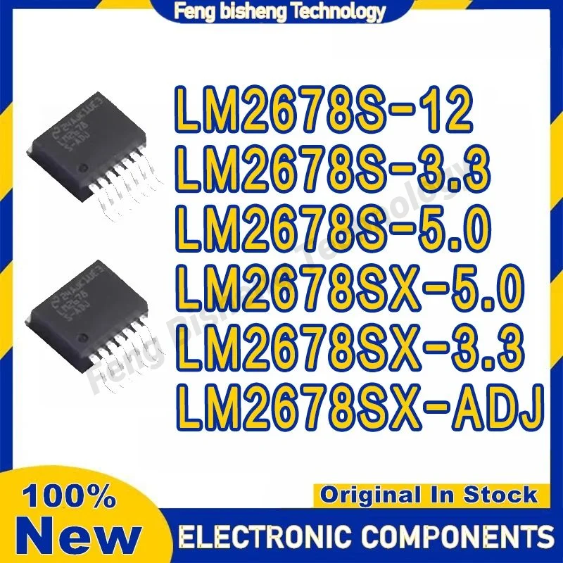 

5 шт. LM2678S-12 LM2678SX-3,3 LM2678SX-5.0 LM2678SX-ADJ LM2678S-3,3 LM2678S-5.0 в наличии