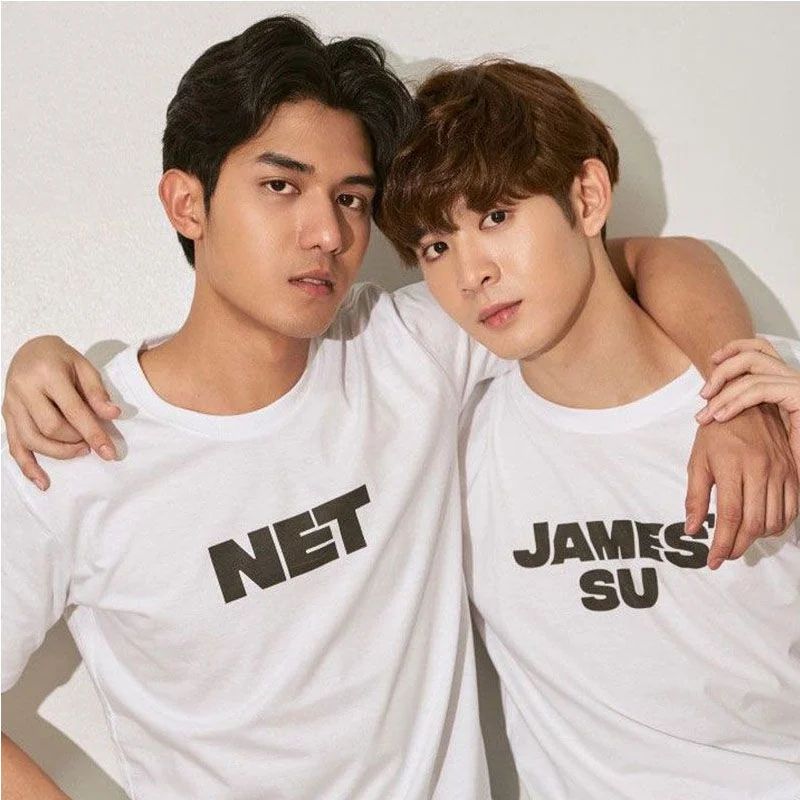 BedFriend Bed Companion NETJAMES Cheng Haoyan Chen Xinbo Loose and Simple Cotton Short Sleeve T-shirt