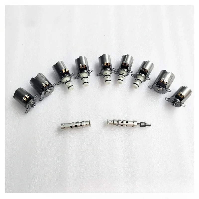 Hot Sale MPS6 6DCT450 Transmission Solenoid Kit 9Pcs Compatible With Galaxy Mondeo 6 Speed DCT Gearbox Parts