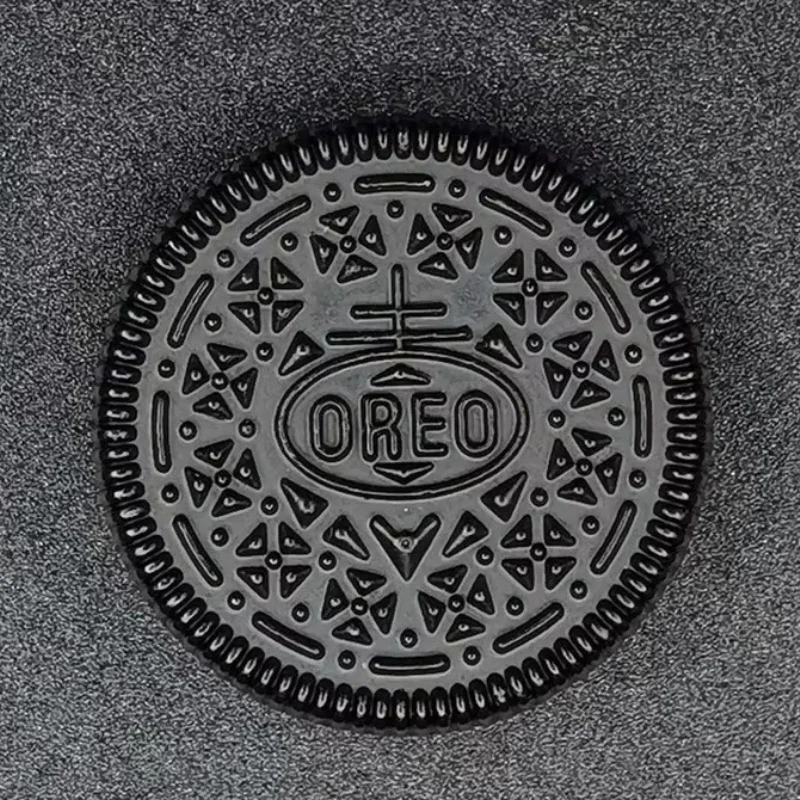 Oreo-moneda háptica de empuje magnética, deslizador mecánico, placa de empuje, Metal EDC, juguete para aliviar el estrés, Mini ansiedad