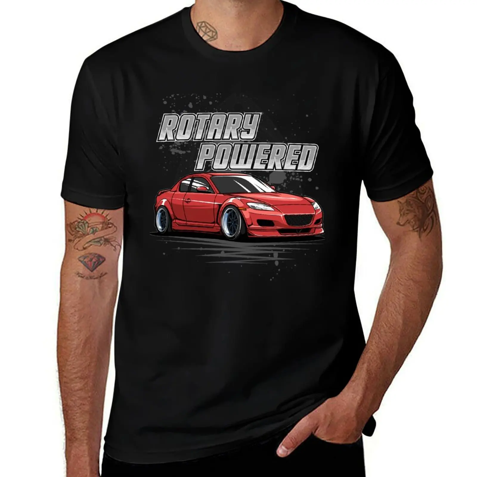 

Mazda RX8 T-Shirt Short sleeve tee custom t-shirts men clothes