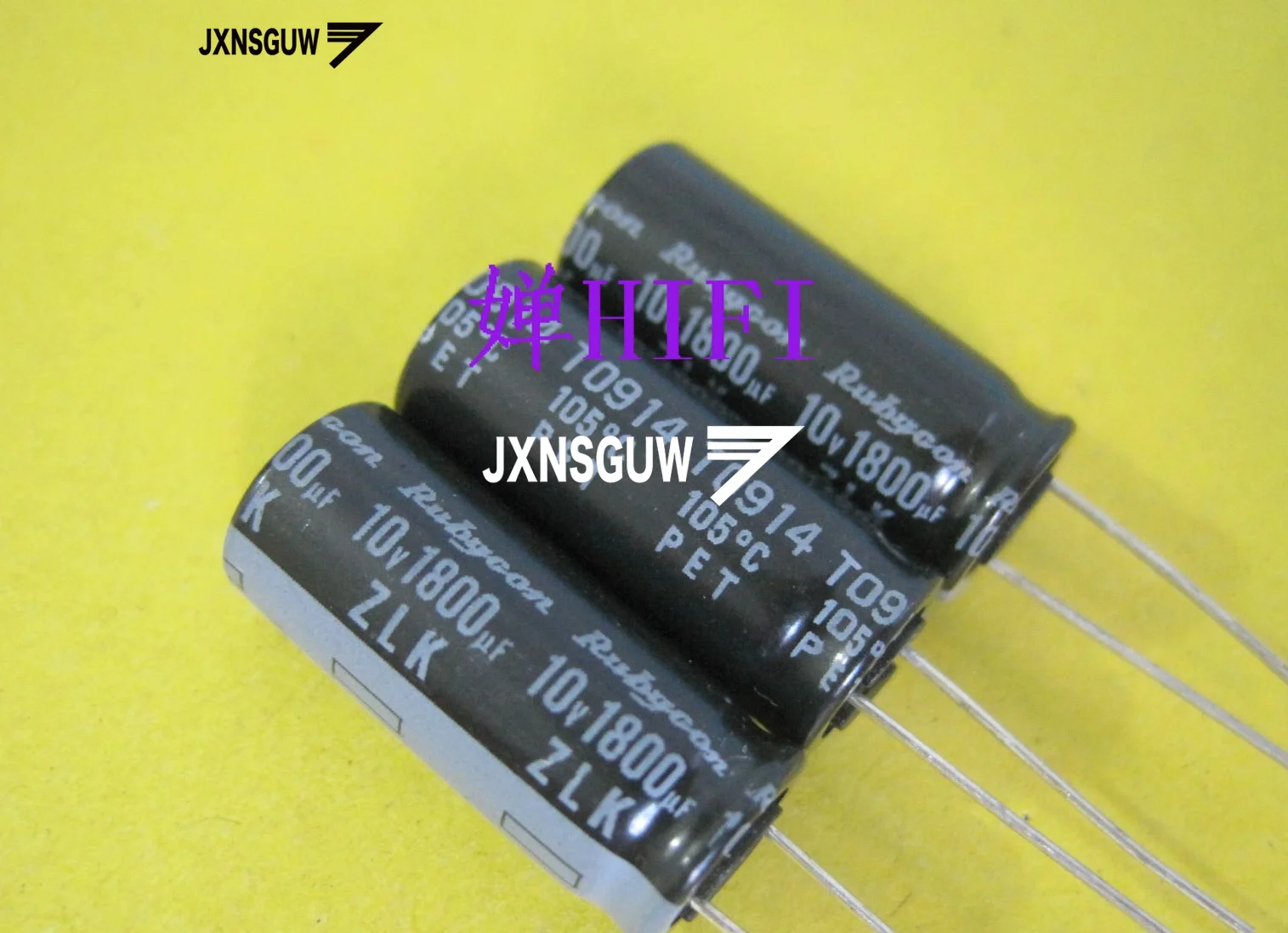 

20PCS NEW RUBYCON ZLK 10V1800UF 10X25MM Aluminum electrolytic capacitors 1800uF/10v 105 degrees 1800UF 10V