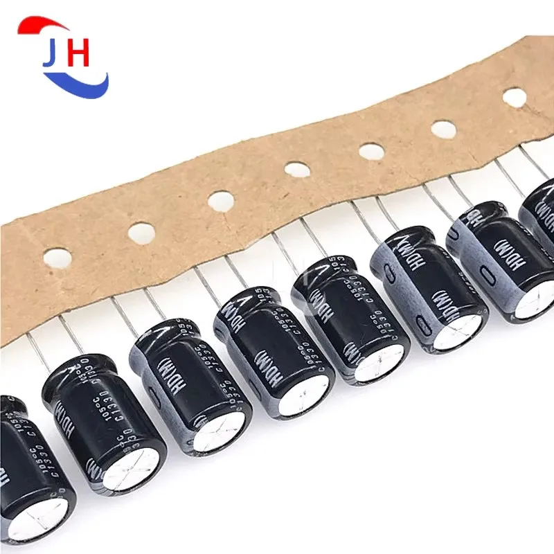 10PCS Aluminum Electrolytic Capacitor 25v470uf 10*16 HD Series 105 Degree 5mm Pitch 25V 470UF