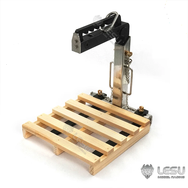 1/14th Scale LESU Metal Manual Balance Fork For Rc Crane Lifter Truck Model Remote Control Car Upgraded Parts Boys Toys