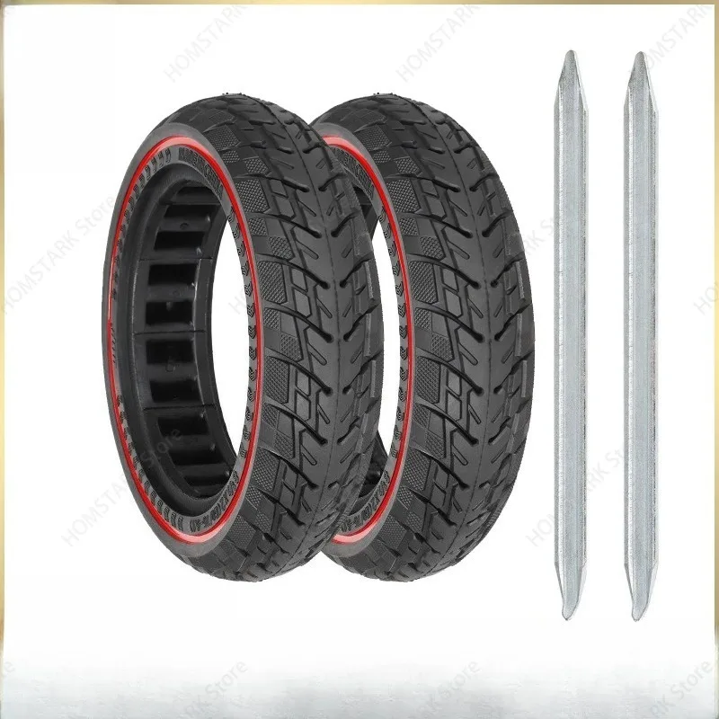 8.5x2 Off‑Road Honeycomb Solid Tire 50/75‑6.1 Wear‑Resistant Rubber Tyre For Electric Scooter Replacement Spare Accessory