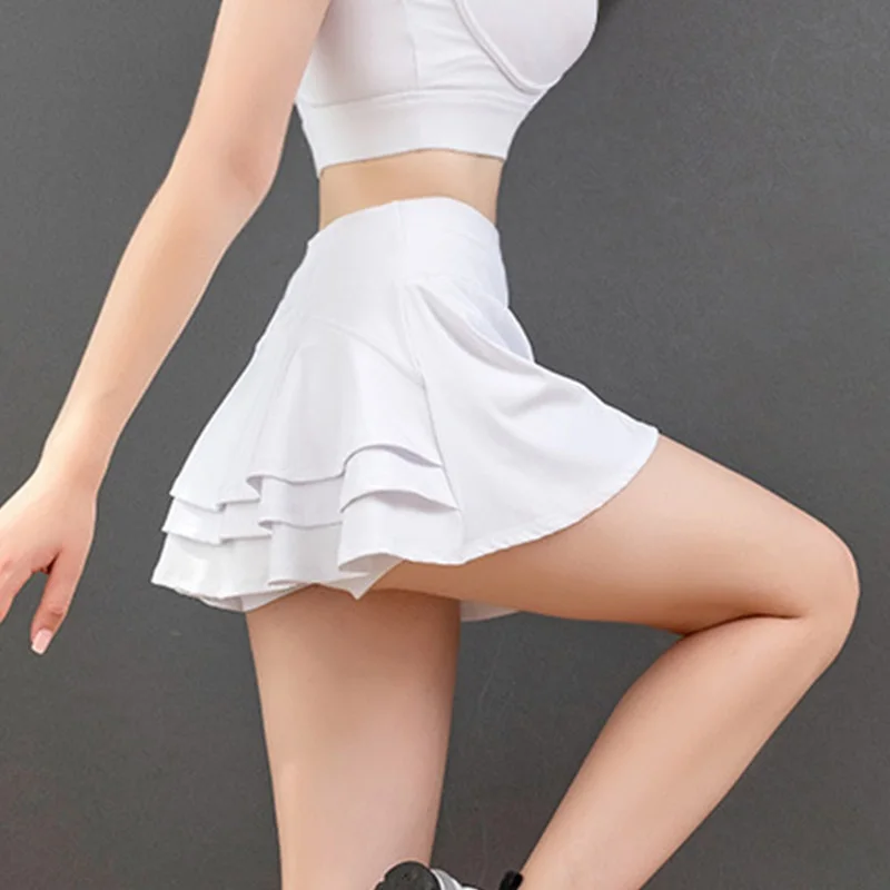 Cloud Hide Women Golf Tennis Skirts Sports Pocket Pleated Skirt Fitness Girl Dancing Shorts Quick Dry Gym Workout Running Skorts