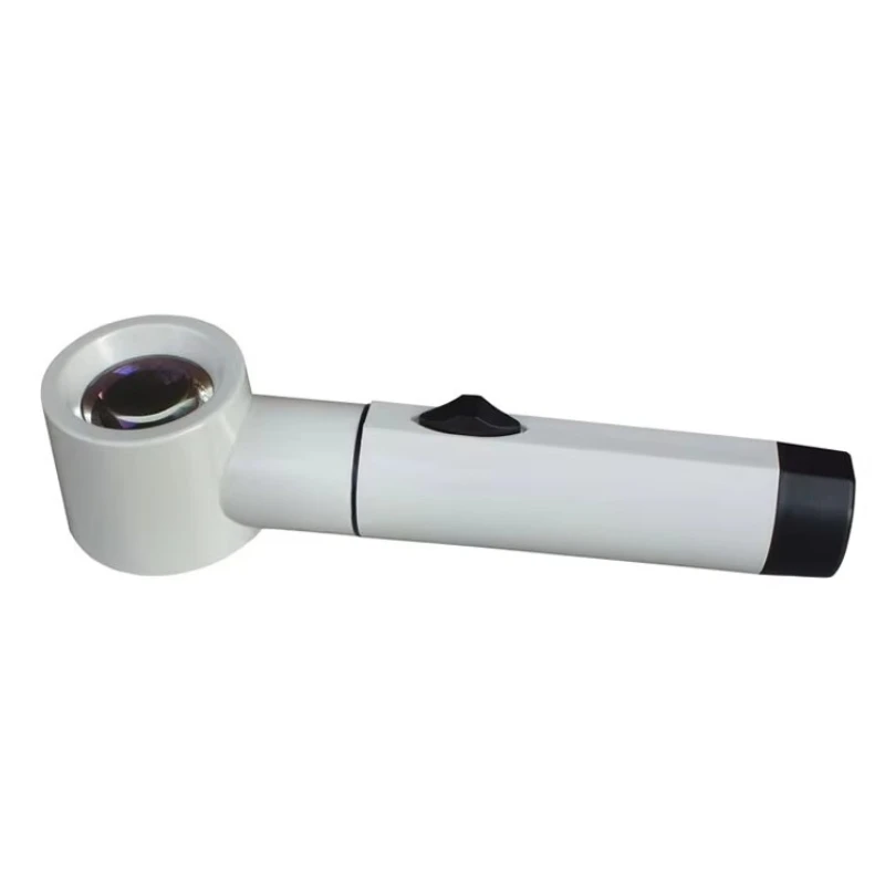 

ZC1-8X handheld desktop lighting and light-emitting magnifying glass (magnifying glass) with aspheric lens