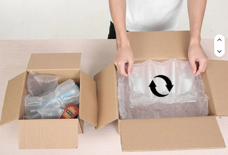 Fully Automatic High Speed Air Cushion Machine, Inflatable Air Pillow Making Equipment for Express Packaging Shockproof Buffer P