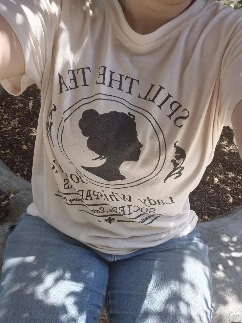 Camiseta de algodón Vintage de otoño y verano con estampado de figuras, camiseta con cuello redondo, pantalón corto informal, camisetas gráficas de manga, camisetas para ropa de mujer