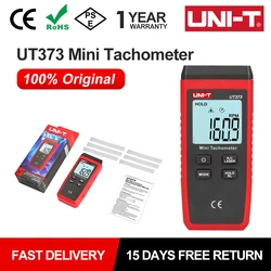 UNI-T ut373 digitaler Drehzahl messer U/min Laser berührungs los taco metro 99999 zählt Mini U/min Meter Hintergrund beleuchtung