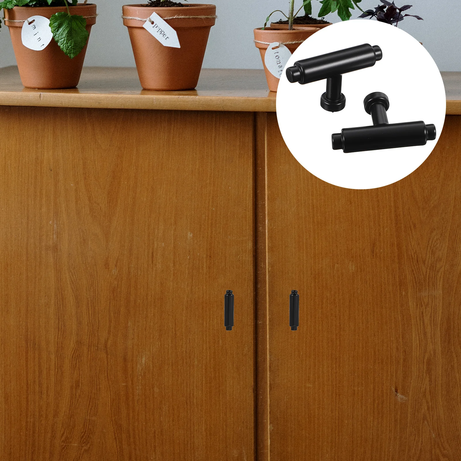 

2Pcs Furniture Pull Handle Zinc Alloy Metal Drawer Pull Replacement Wardrobe Door Handles Durable Door Handle Metal Drawer Pulls