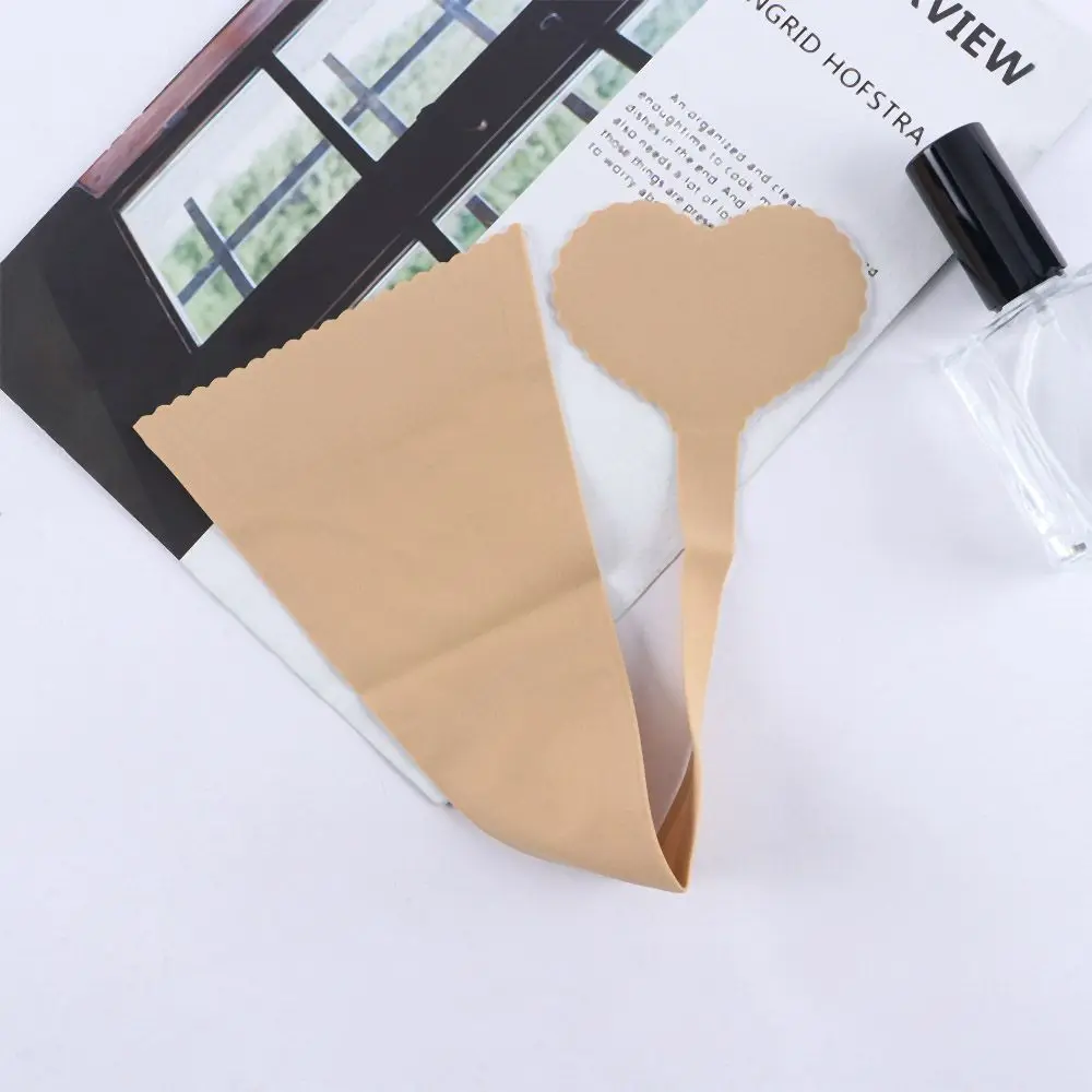 Дышащие кружевные невидимые стринги с сердечками для девочек, нижнее белье, женские трусики, стринги