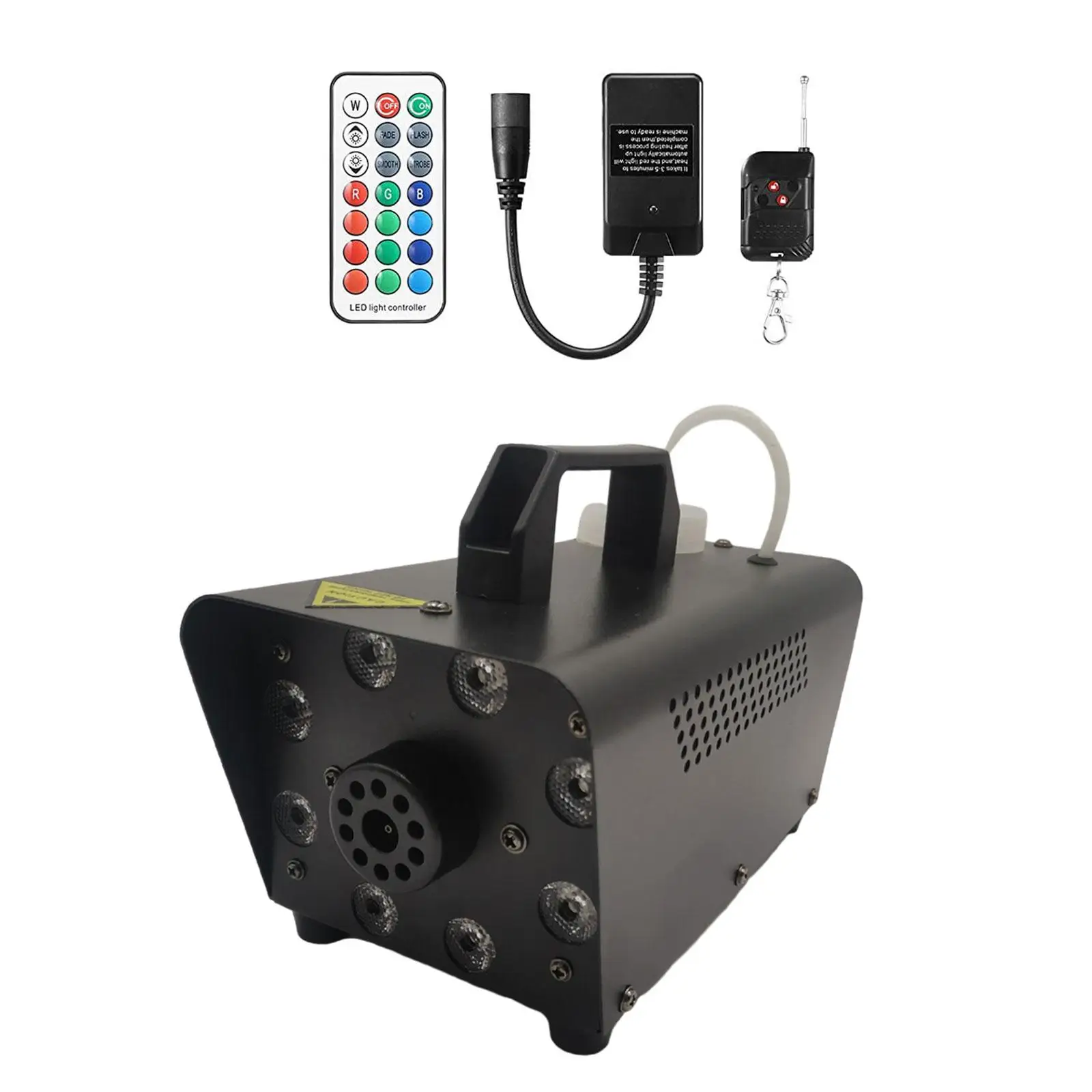 Fog Machine Mini Smoke Machine Portable LED Smoke Machine for Party Disco Decoration DJ Performance Stage Effect Outdoor Indoor