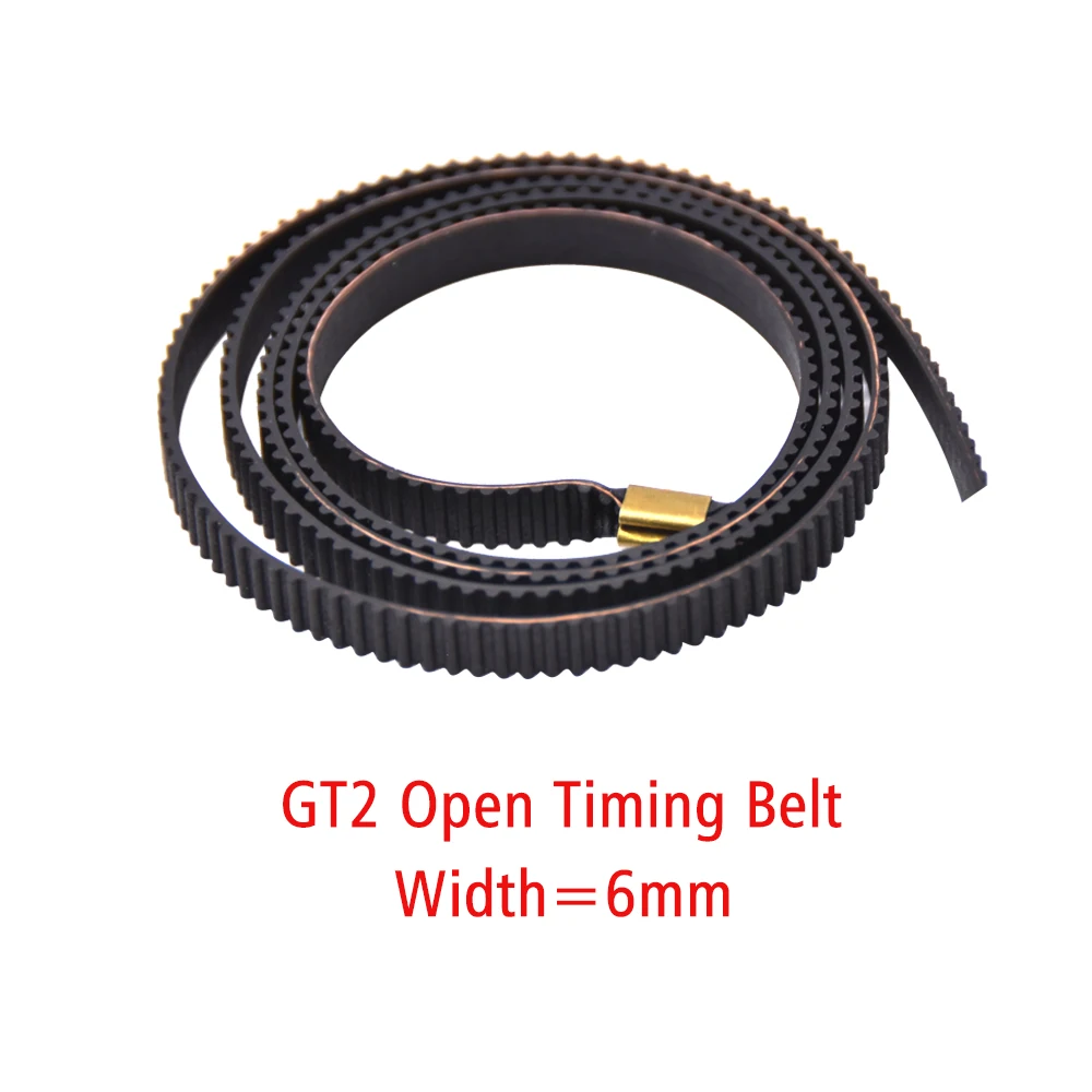 Kobra Synchronous Rubber Belt 2GT Width 6mm XY Axis Timing Belt GT2 Width 8mm with Z Axis Endless Belt for Kobra 2 3D Printer