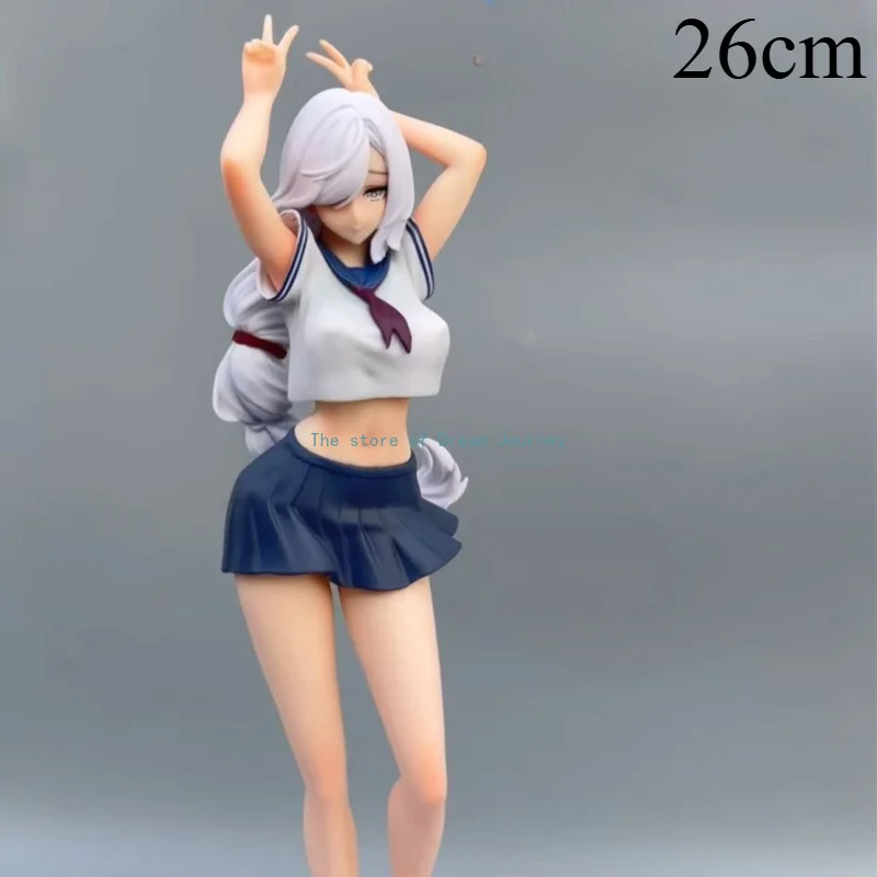 jk confession shenhe figure, beautiful girl anime toy model, gk statue ornament gift collectible