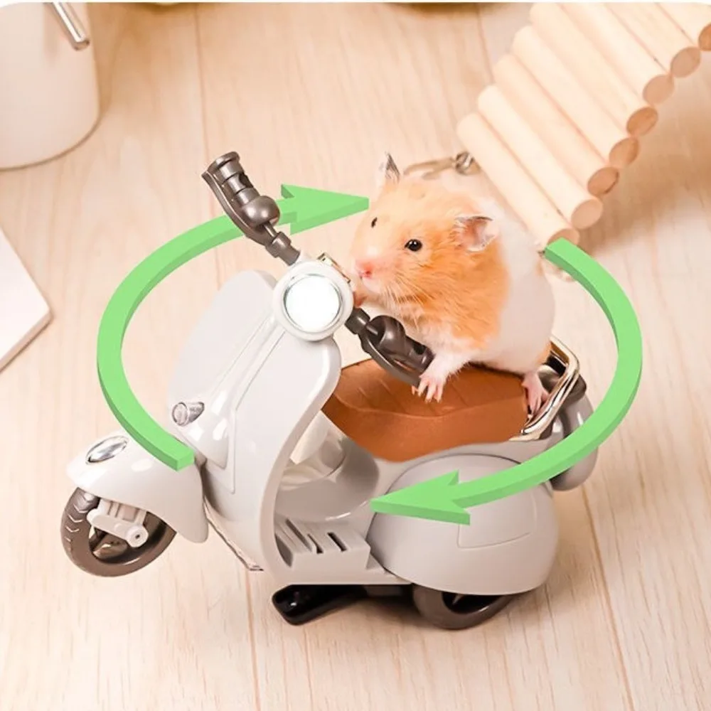 Nuevo Mini Scooter de juguete giratorio, diseño Retro, Mini bicicleta eléctrica, giro deslumbrante con muñeca ligera, motocicleta para juguete