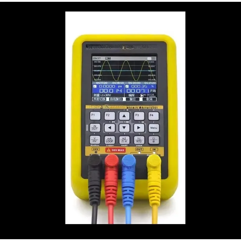 Hart Signal Generator 4-20mA Thermocouple Calibrator Paperless Recorder Modbus