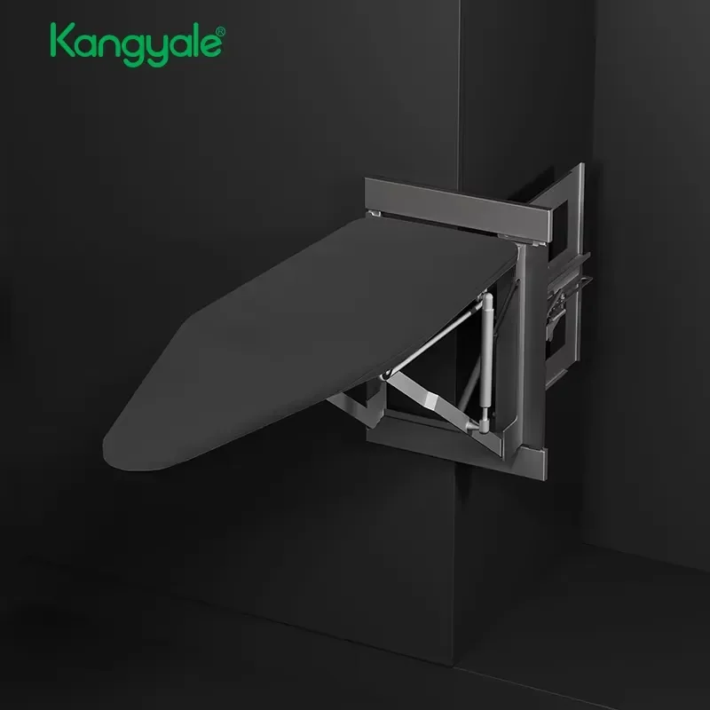 Выдвижная настенная гладильная доска Kangyale для шкафа, складная гладильная доска-вешалка