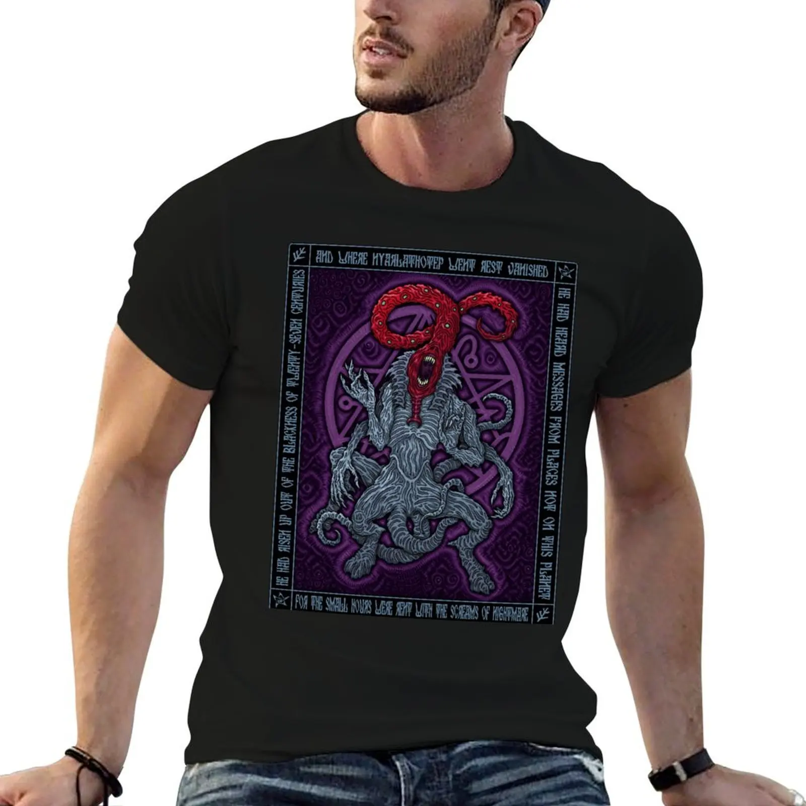 

Nyarlathotep Icon - Azhmodai 2018 T-Shirt anime t shirts for man t shirts designer T-Shirt