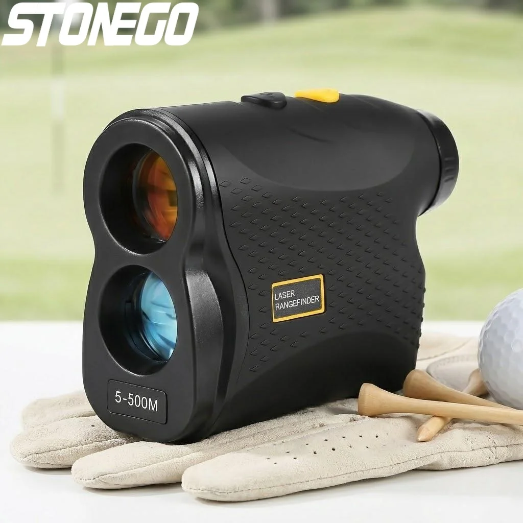 

500M Golf Rangefinder Distance Measuring Device Flag Lock Outdoor Sports Accurate Speed Tester