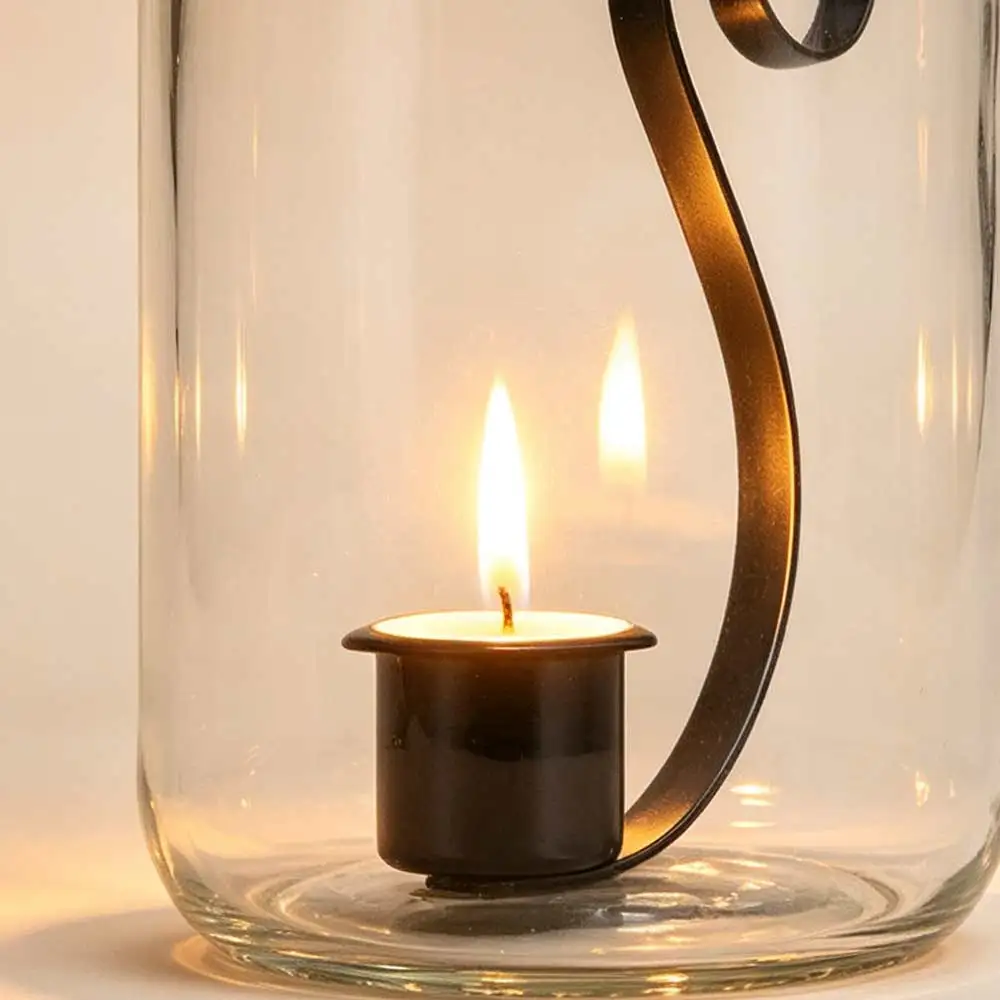 Rustic Farmhouse Metal Candle Holder for Mason Jars Vintage Style Wall-mounted Jar Candle Insert Iron Art