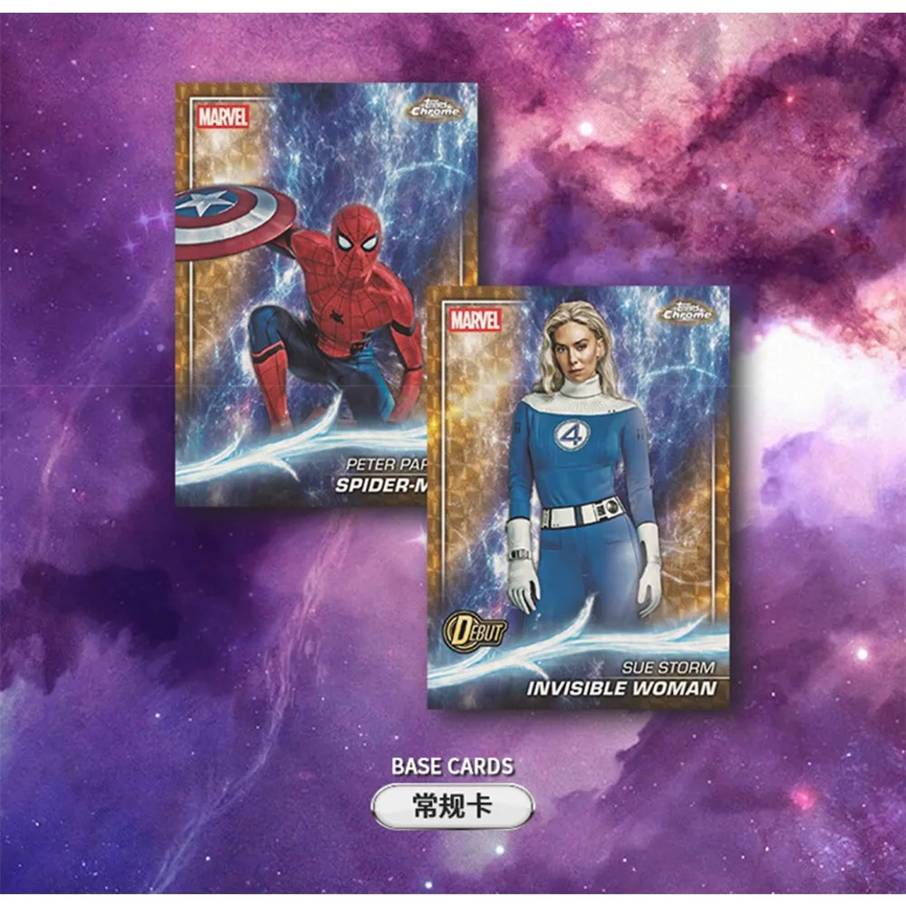Original 2025 Topps Chrome Value Movie Card Kids Favorite Popular Character High Quality Collection Cards Kids Christmas Gifts