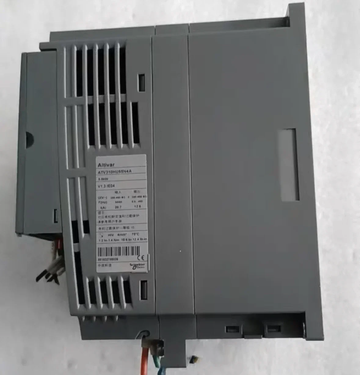 Used inverter 5.5kw 3-phase input ATV310HU55N4A test function normal