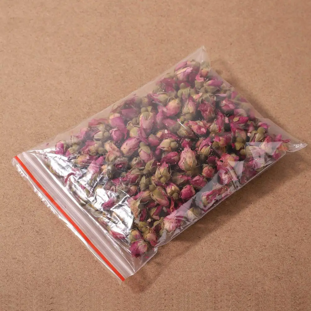 

100Pcs Zipped Lock Reclosable Plastic Poly Clear Bags, PE Transparent Zip Lock Bags, Candy Jewelry Packaging Pouches Bag