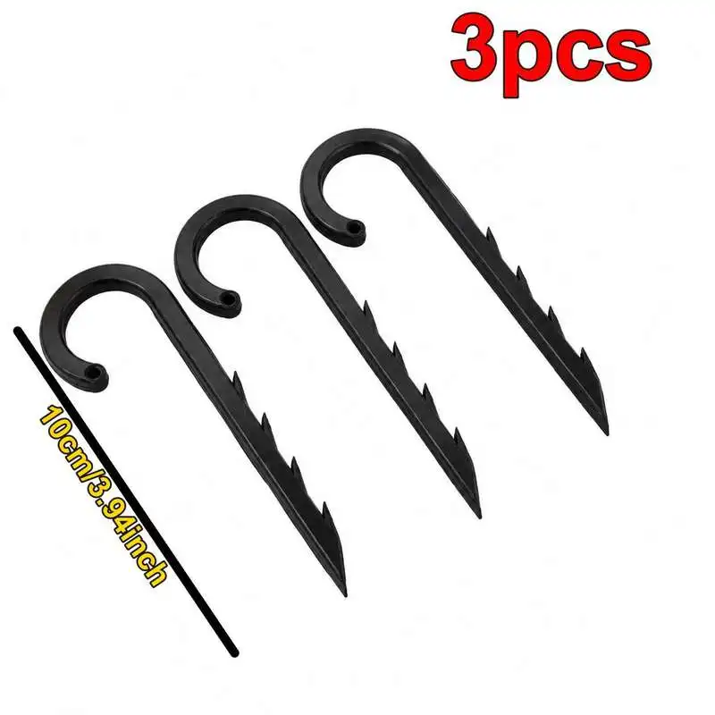 Garden Hose Ground Stake Pipe Fixing Peg Fit Tube Within 20mm Lawn Water Pipe Fastener