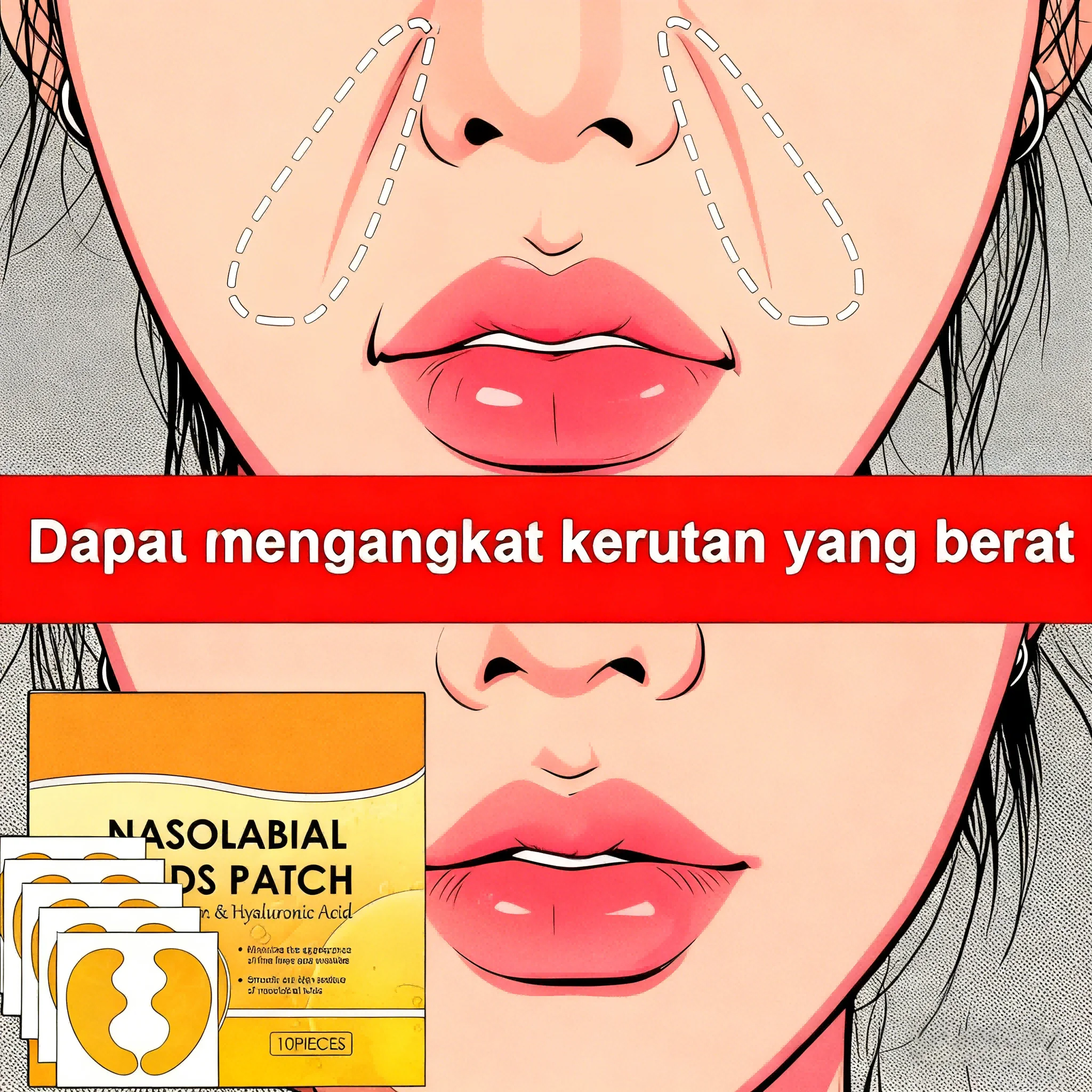 Wrinkle-Smoothing Facial Patch | Collagen & HA Complex for Instant Revitalization, Deep Hydration and Firmer Skin