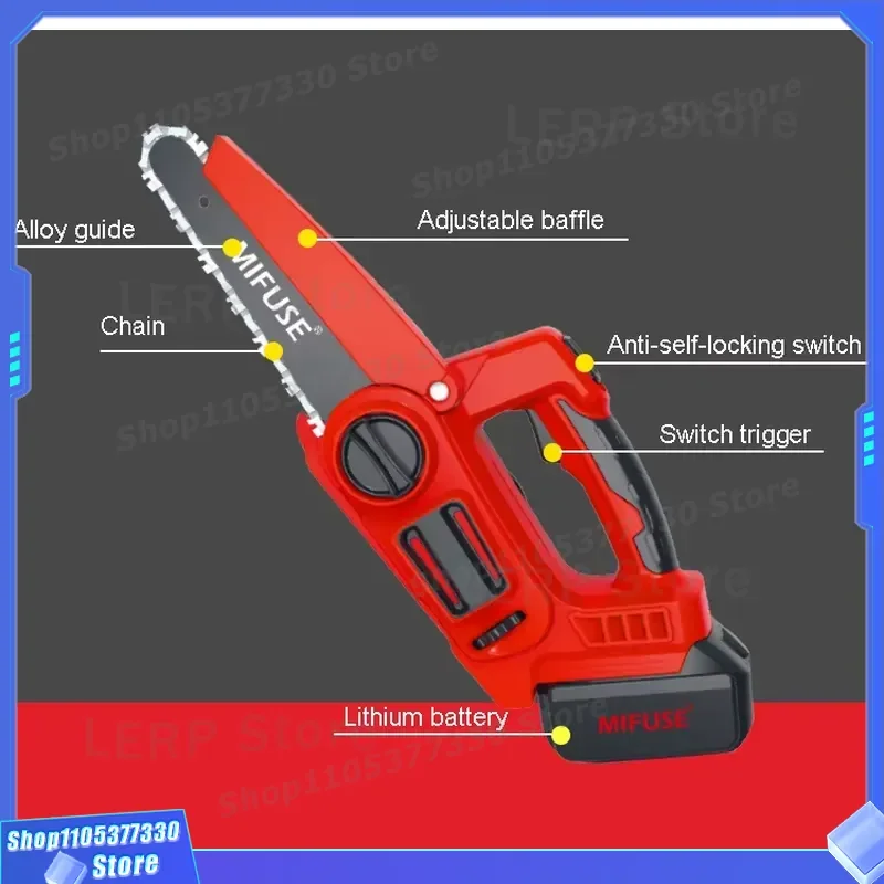 Brushless Chain Saw Motor Ensures Longer Battery Life and High Power Performance for Demanding Cutting Jobs