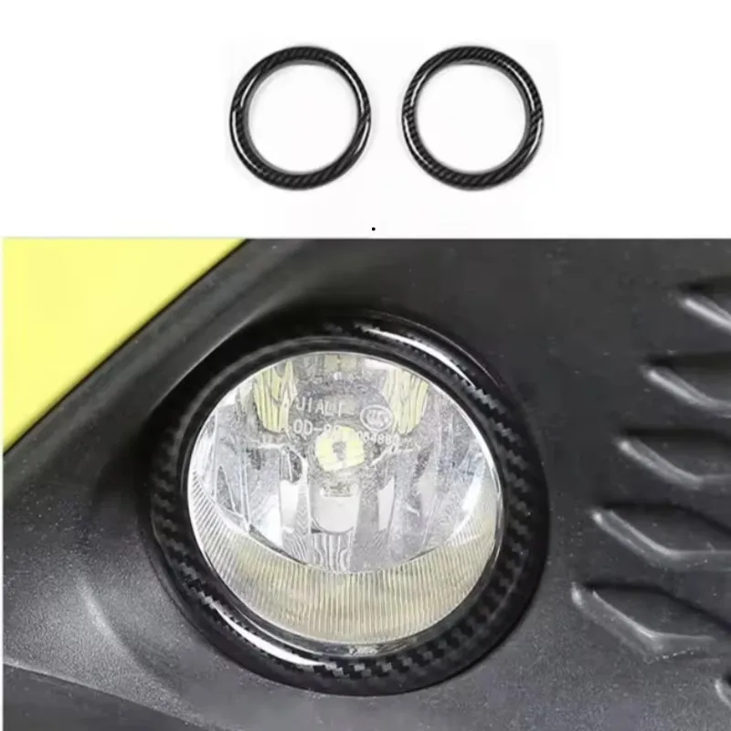 ABS Chrome Fog Light Ring Fit For Toyota C-HR 2017-2020 CHR Bumper Lamp Surrounds Cover