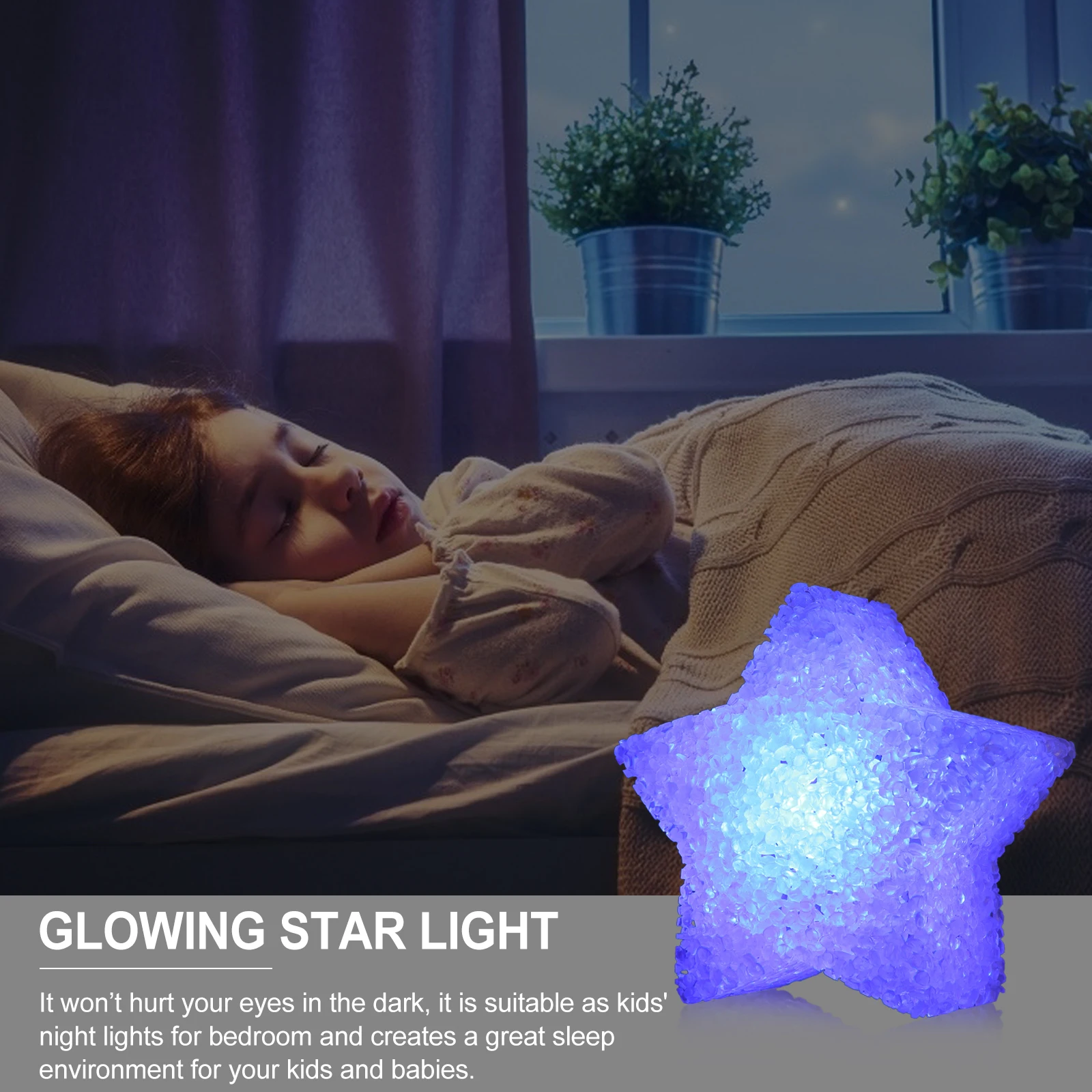

Star Light Bedroom Lights Dancing Dance Concert Lamp Lighting Night Shape for Chorus