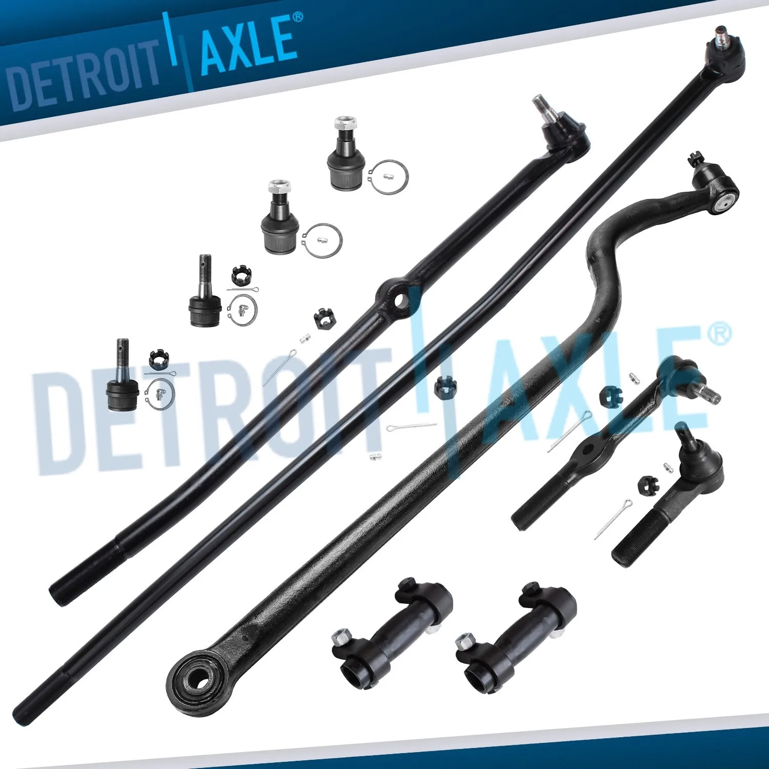 

4WD Front Ball Joints Tie Rods Suspension Kit for 1994-1997 Dodge Ram 2500 3500