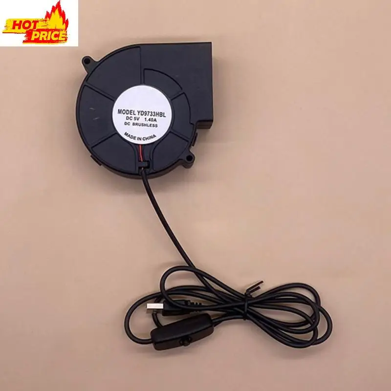 

Маленький USB-вентилятор 5 В для запуска пожара и охлаждения устройства, производительность 3600 об/мин, эффективное рассеивание