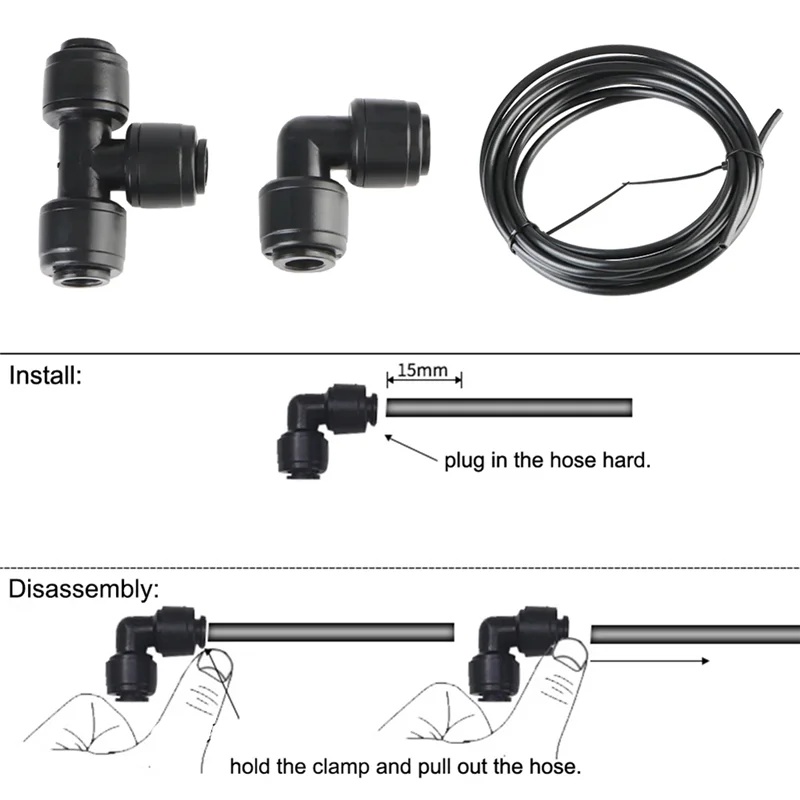 

A88E-4 Nozzles Electronic Spraying Set Double Pump Irrigation Timer System Irrigation Timer