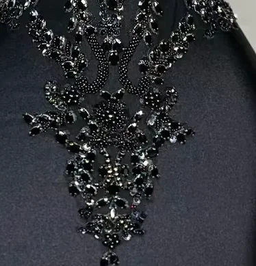 See Through Sheer African Cocktail Dresses Customized