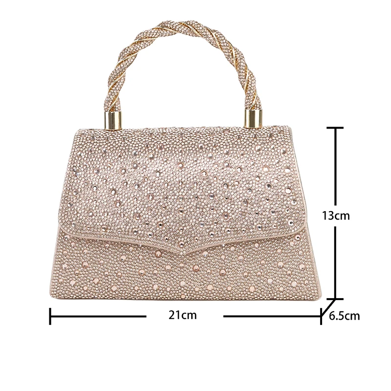 Stylish and elegant clutch bag New hot Dinner bag Bride Bridesmaid Wedding Ladies Handbag Handbag Crossbody Bag Luxury Bag 2024