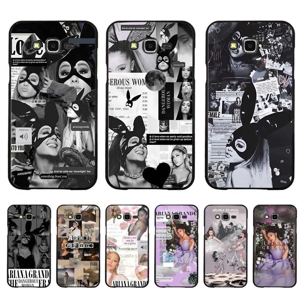 Beautiful Ariana G-Grande Phone Case For Samsung J 7 plus 7core J7 neo J6 plus prime J6 J4 J5 Mobile Cover