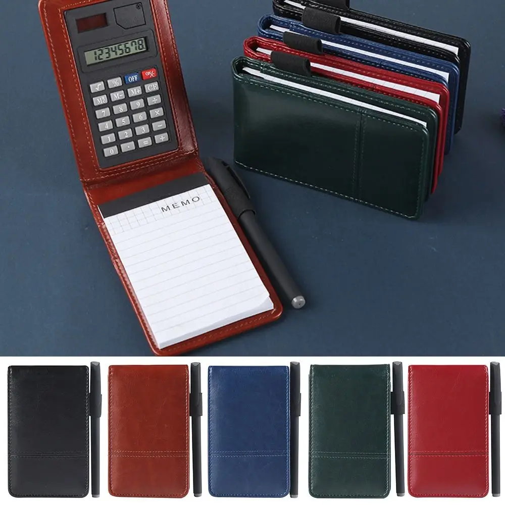 

Mini Students Gift Multi-function Replaceable Internal Core Notebook With Calculator Notepad Pocket Notebook