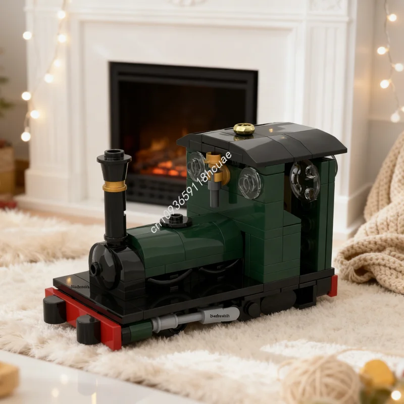 

214 шт. MOC Quarry Hunslet Dorothea модель поезда строительные блоки игрушка конструкция творческая идея образование рождественские подарки кирпич